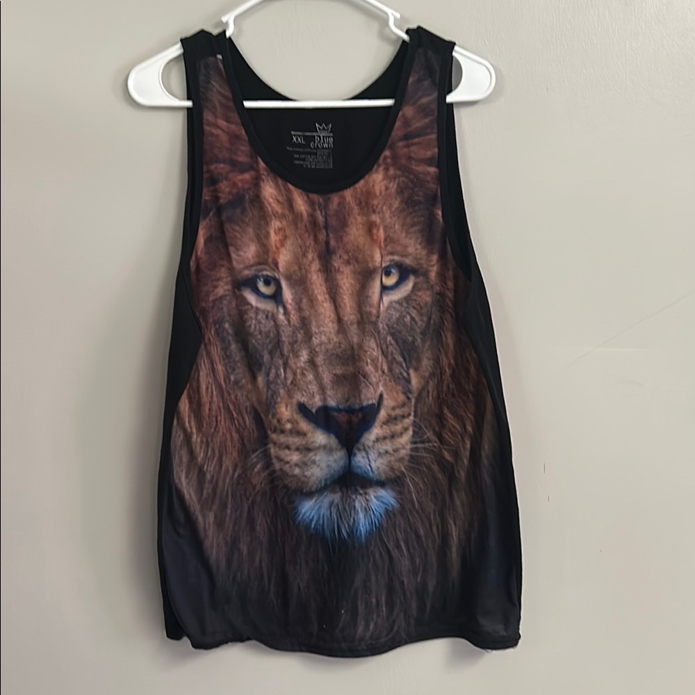 Lion Graphic Tank Top